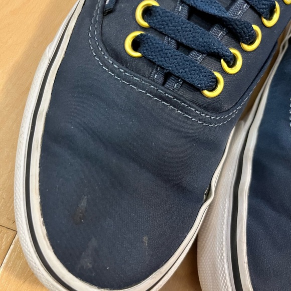 Vans Era SB Skateboarding Navy Skate Shoes Gold Hardware Lace - Picture 7 of 10